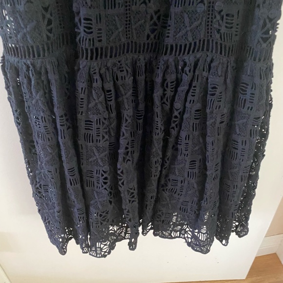 Rebecca Taylor Women's Crochet Dress - Picture 6 of 7